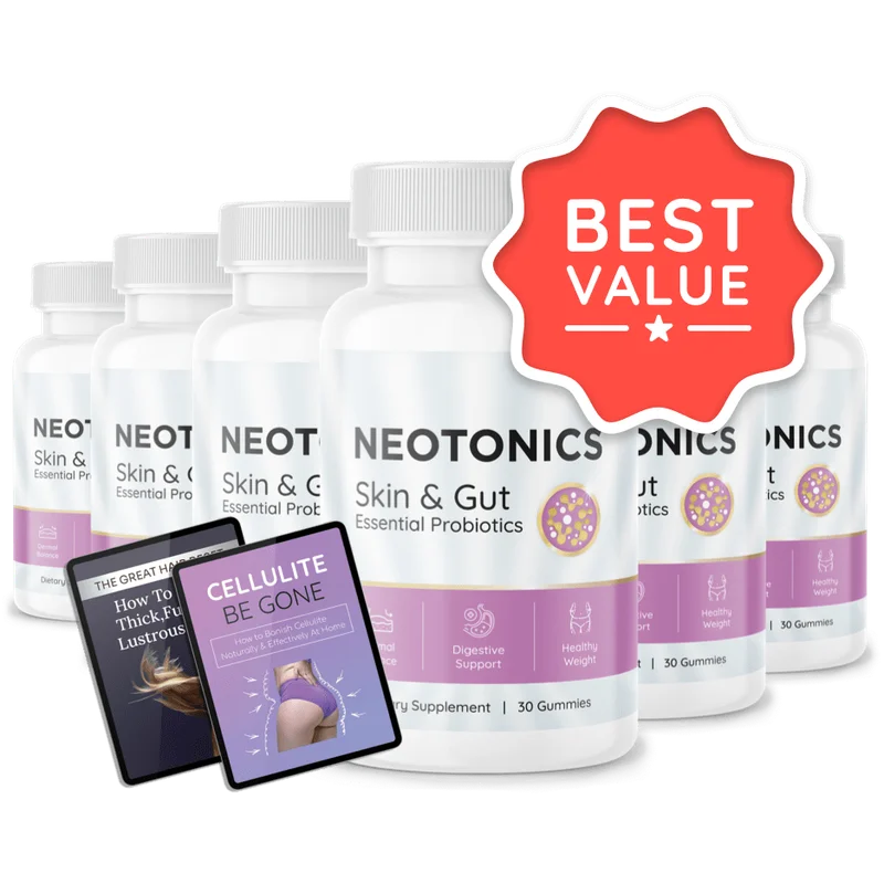 Neotonics Natural Longevity & Vitality Formula — 6 Bottle / 180 Day Pack